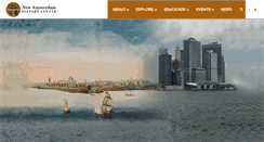 Desktop Screenshot of newamsterdamhistorycenter.org